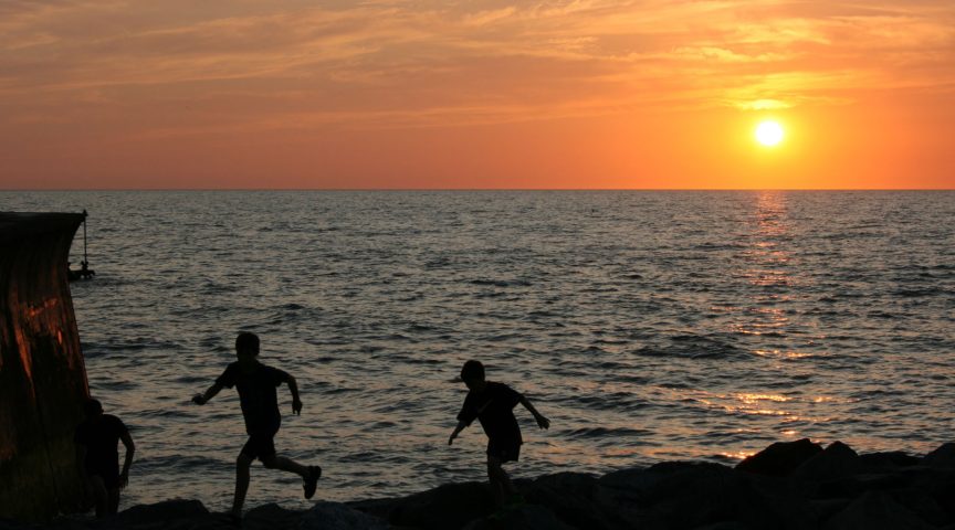 seaside holiday accommodation, West Wales, UK